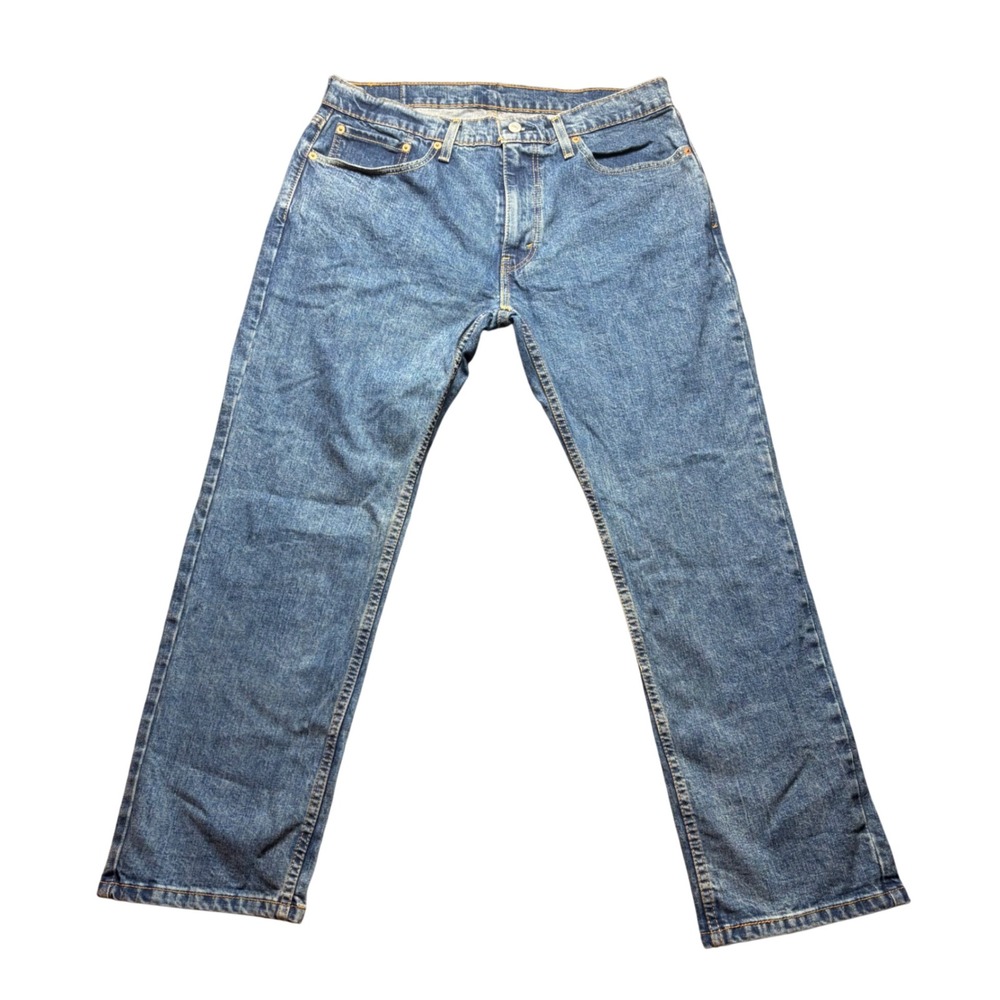 Levi's 559 Jeans Mens 36x30 Blue Cotton Denim Relaxed Straight Leg 5-Pocket
